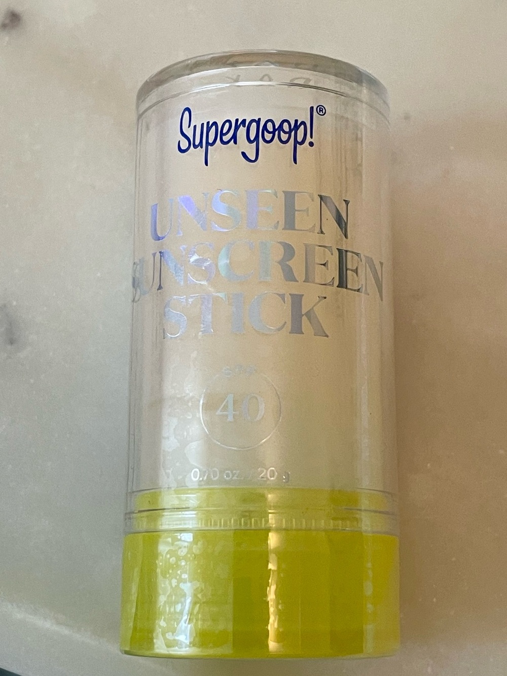 New- supergoop! Unseen sunscreen stick spf 40